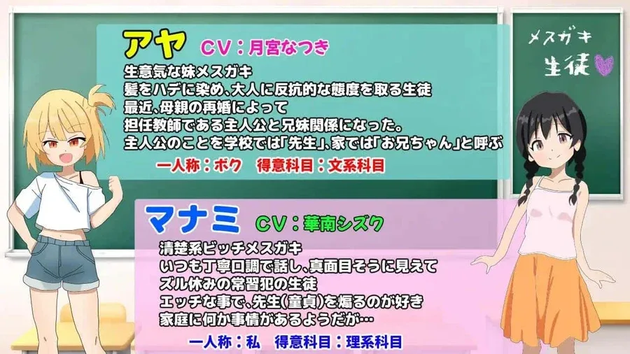 雌小鬼课堂 主线事件 资料图